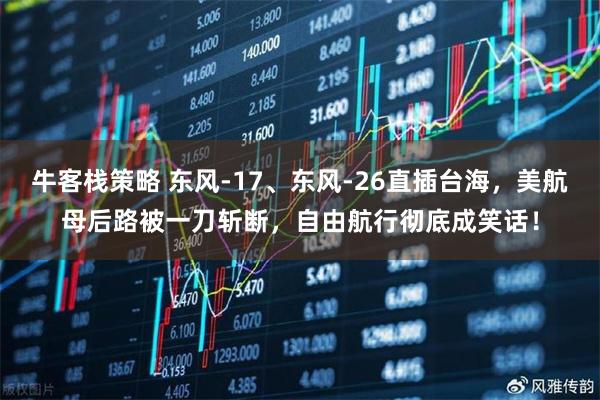 牛客栈策略 东风-17、东风-26直插台海，美航母后路被一刀斩断，自由航行彻底成笑话！